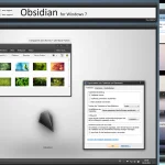 Obsidian Theme for Windows 7