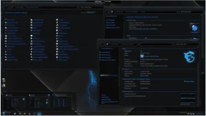 Spectral Blue Theme For Windows 7