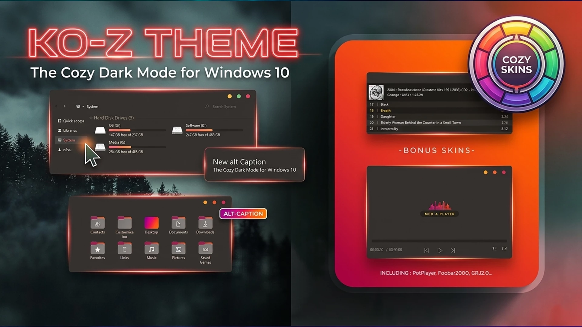 ko Z Theme For Windows 10