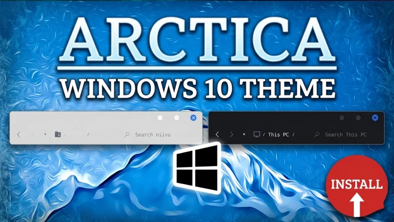 Arctica Theme For Windows 10