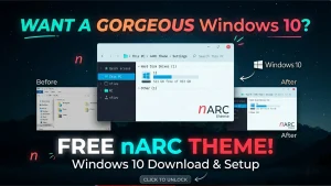 nARC Theme for Windows 10