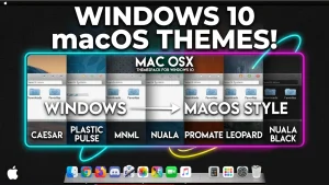 mac osx Theme for Windows 10
