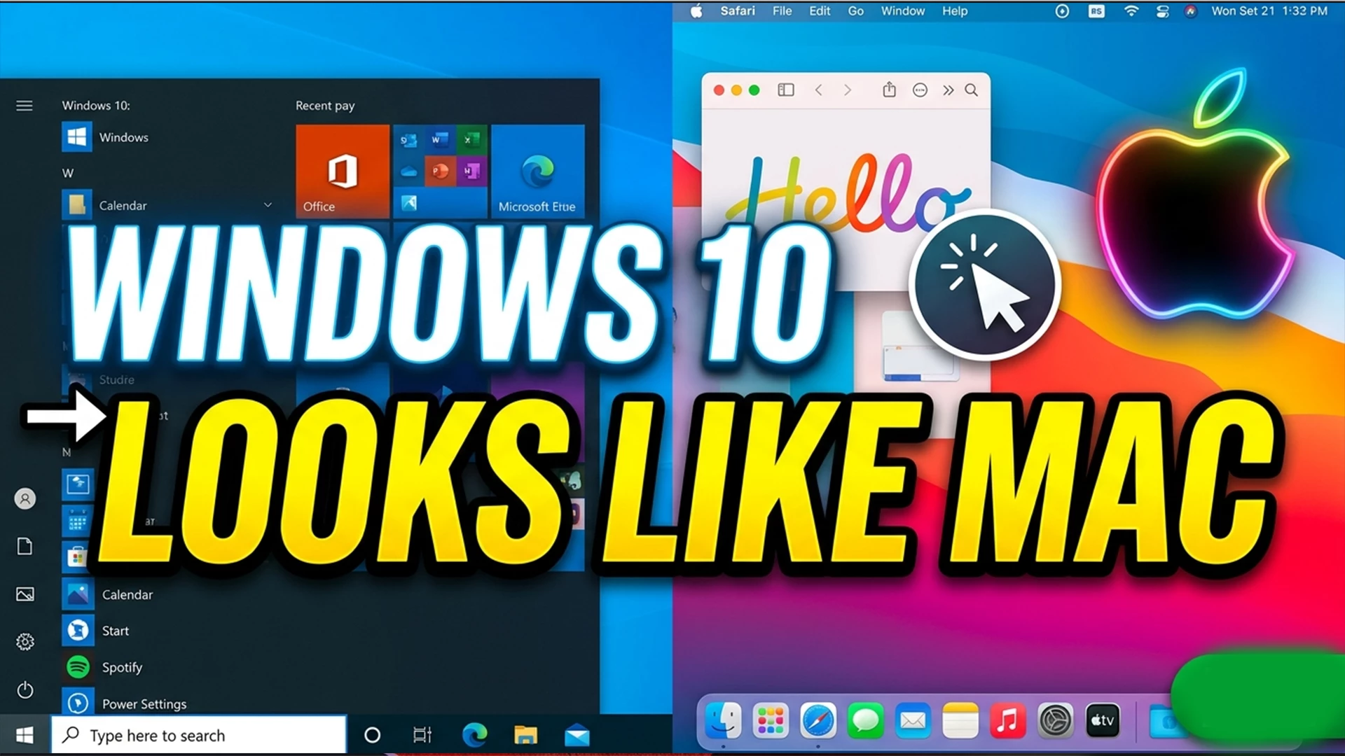 macOS Theme For Windows 10