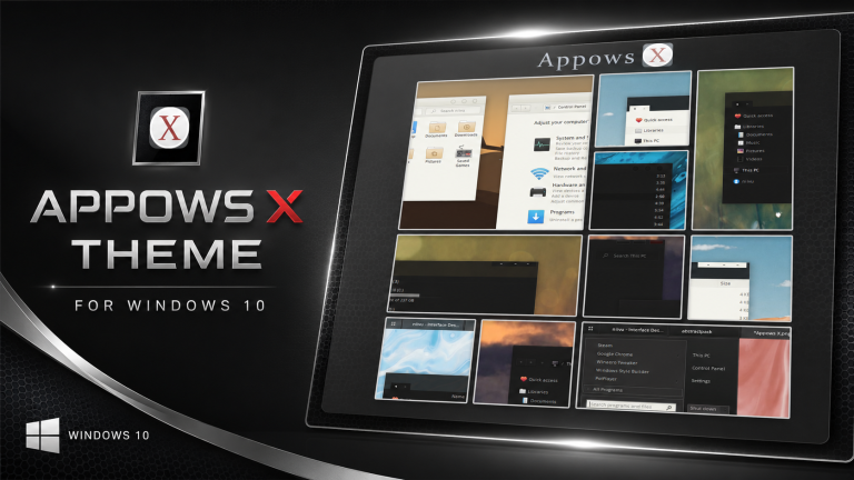 APPOWS X Theme For Windows 10