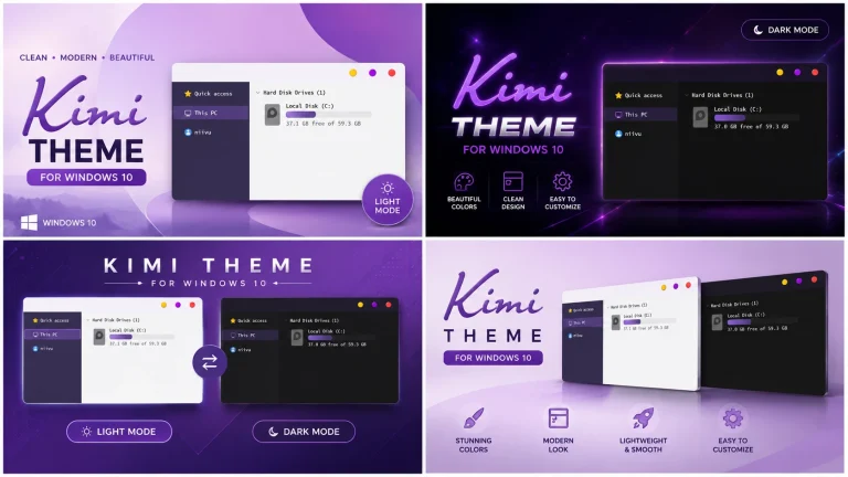 Kimi Theme For Windows 10