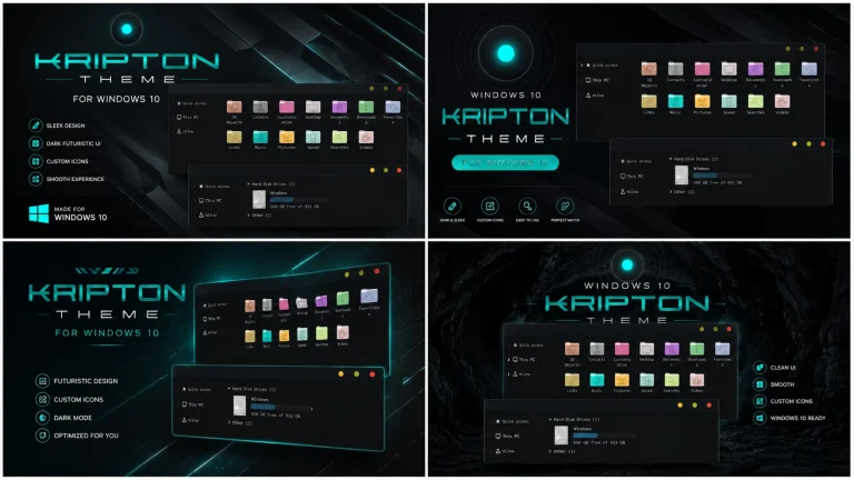 Kripton Theme For Windows 10