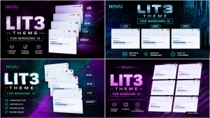 LIT3 Theme For Windows 10