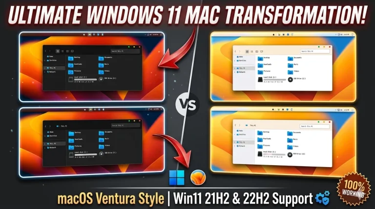 Best Mac theme for Windows 11