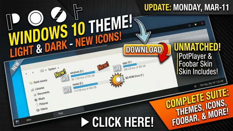 POST Theme For Windows 10