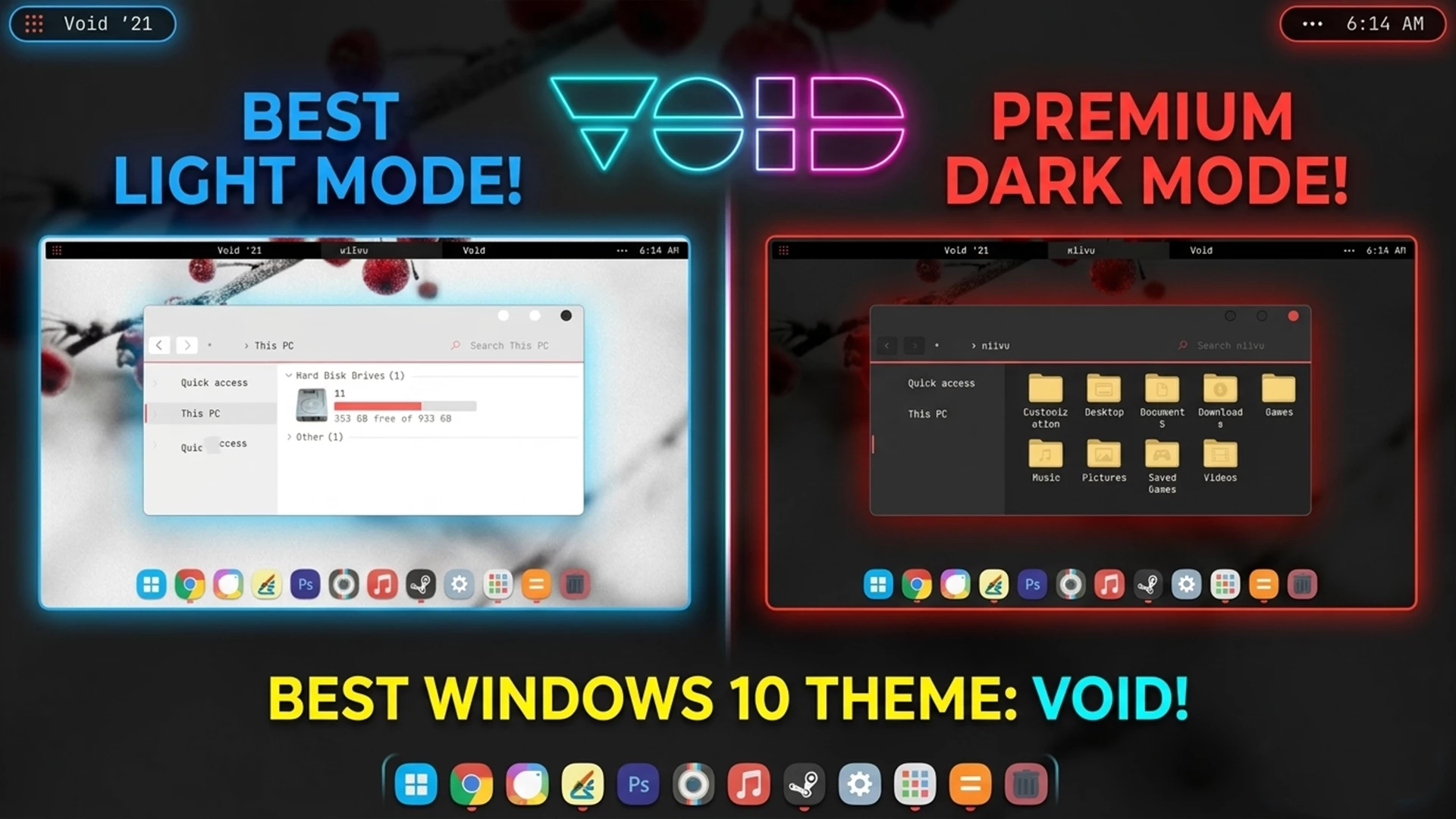 Void Theme For Windows 10