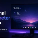 Minimal Rainmeter Desktop Setup For Windows 10 & 11