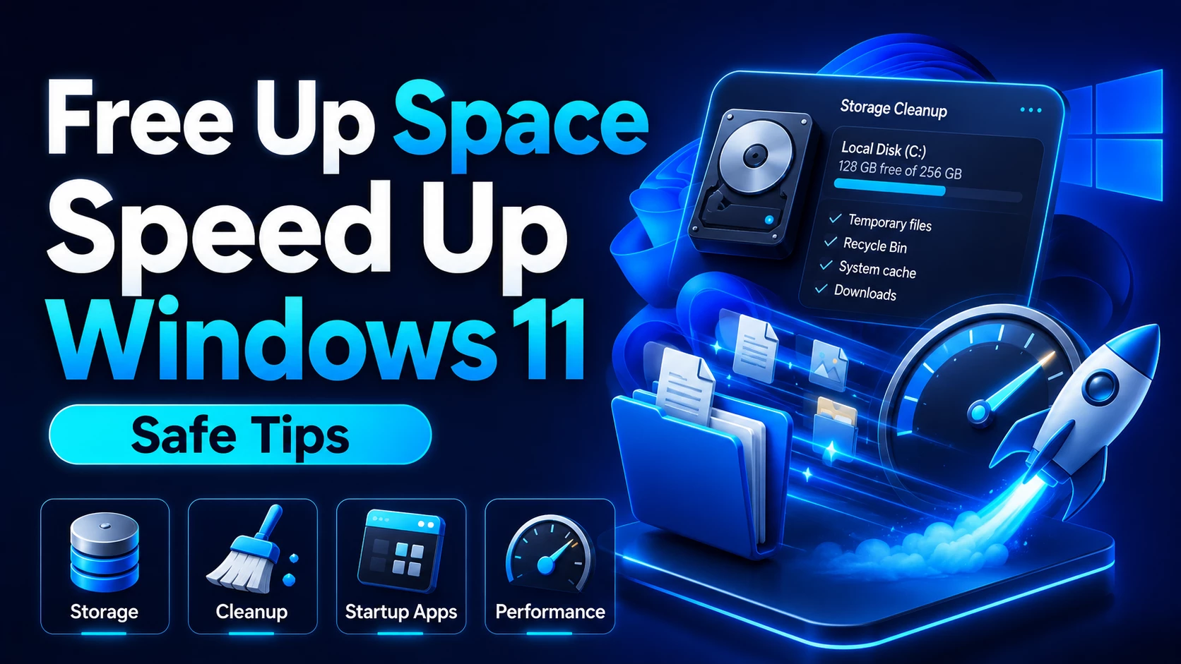 Free Up Space & Speed Up Windows