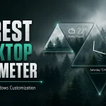 Forest Desktop Rainmeter Setup for Windows