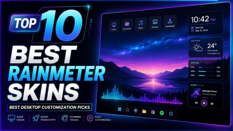 Top 10 Best Rainmeter Skins