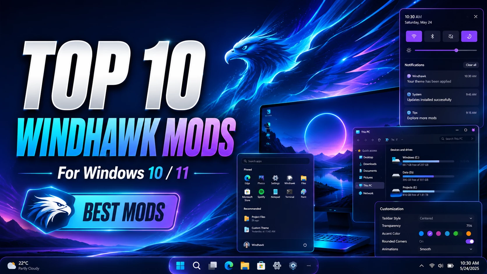 Top 10 Windhawk Mods for Windows 10/11