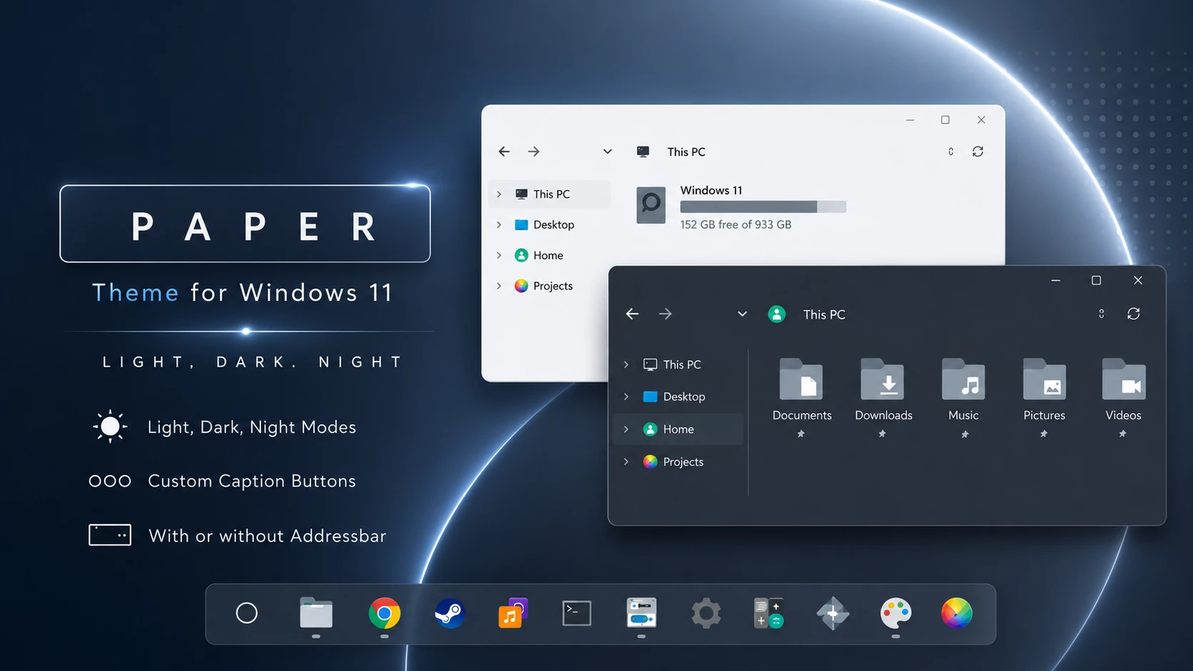 Paper Theme for Windows 11