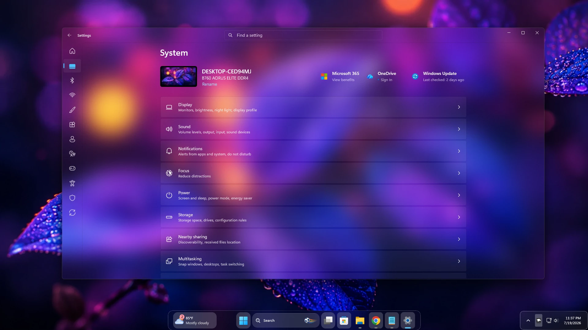 Amazing Glass Settings Styler For Windows 11